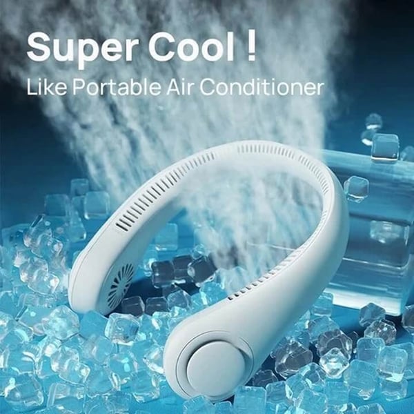 Portable Rechargeable Neck Fan