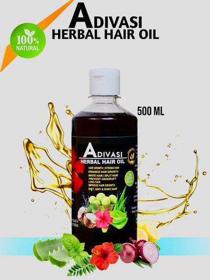 Adivasi Herbal Hair Oil 125ML (Pack of 2)