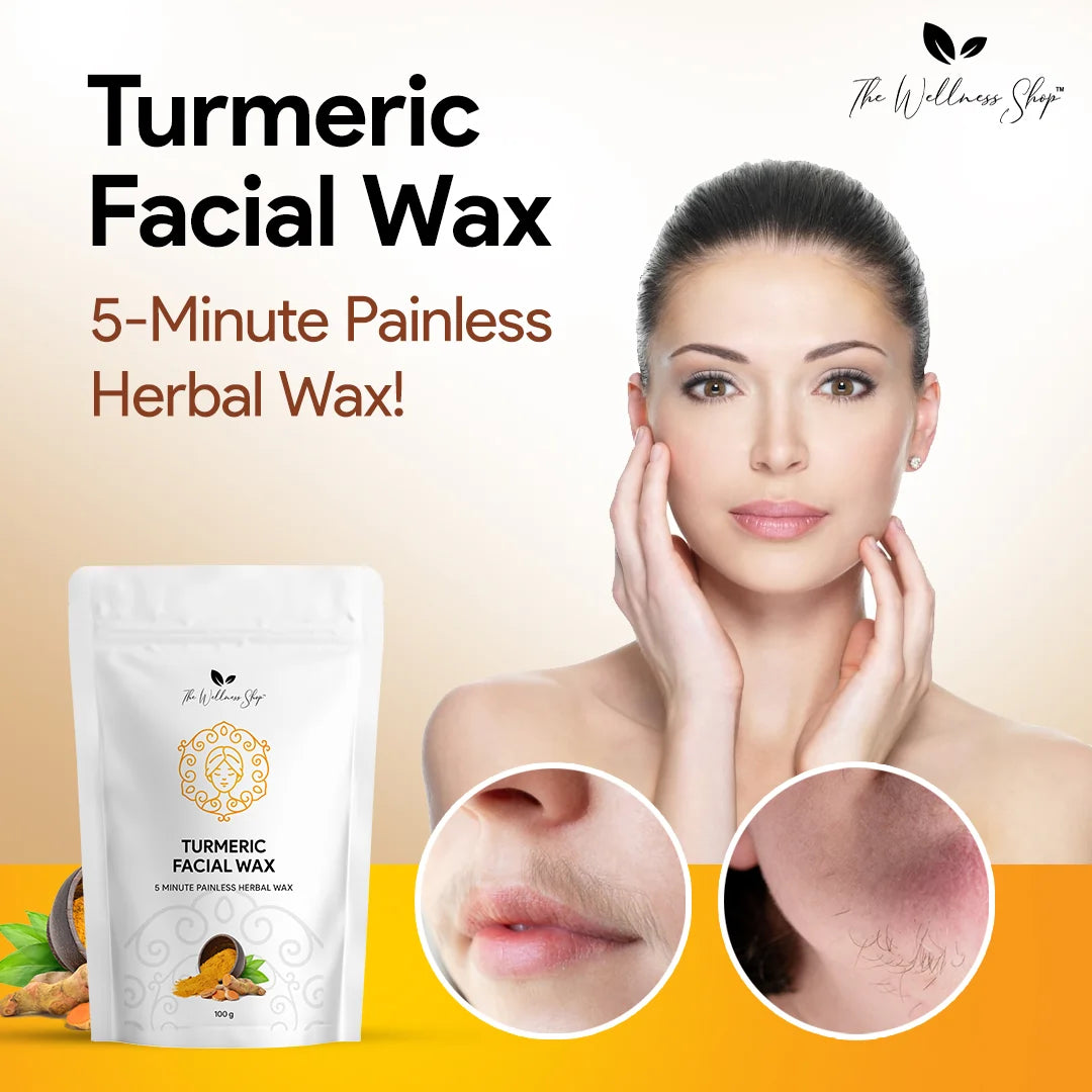 Turmeric Facial Wax Powder