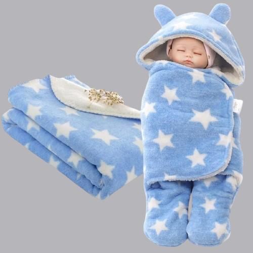 Wearable Woolen Blanket for Baby Boys and Baby Girls