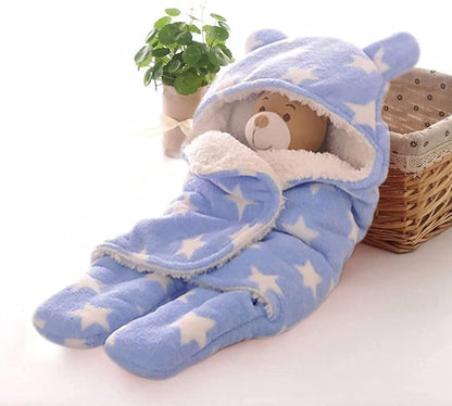 Wearable Woolen Blanket for Baby Boys and Baby Girls