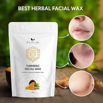 Turmeric Facial Wax Powder